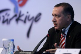 Turkish prime minister Recep Tayyip Erdogan