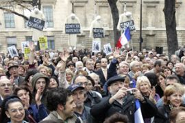 French rally in support of Armenian genocide bill
