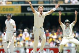 Australia Ashes Cricket Warne