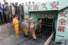 china mine rescuers