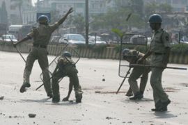 riot police Mumbai dalit protest