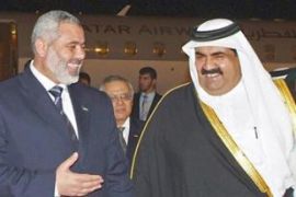 haniyeh qatar palestinian palestine emir thani