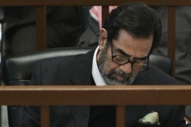 Saddam court trial