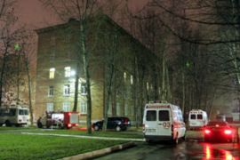 Moscow fire at drug rehabilitation unit