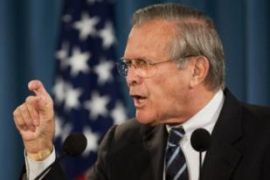 Rumsfeld in Iraq