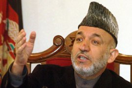 Afghan President Hamid Karzai