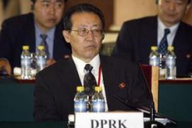 Beijing, China, North Korean negotiator Kim Kye Gwan