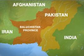 Baluchistan Pakistan map