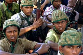 Tamil Tiger recruits - child soldiers