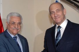 Abbas Olmert Handshake