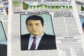 Turkmenistan newspapers Niyazov