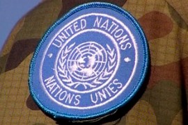 UN Peacekeepers Badge