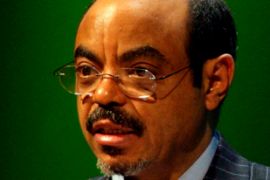 Ethiopia Minister Meles Zenawi