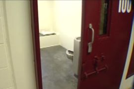 Maximum security cell at Guantanamo Bay
