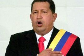 Venezuela President Hugo Chavez investiture