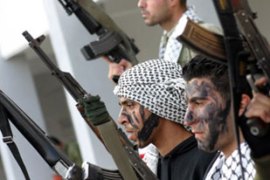 al-Aqsa Martyrs Brigade fighters Palestine