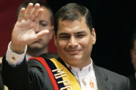 Rafael Correa ecuador's president