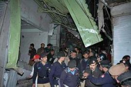 Pakistan police Peshwar blast