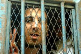 Detained Egyptian blogger Abdel Kareem Nabil, Alexandria