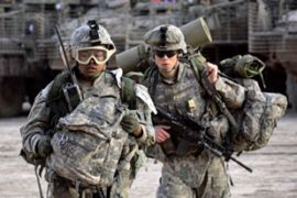 US soldiers Baghdad security