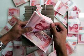 china economy yuan money