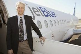 JetBlue Airways CEO David Neeleman