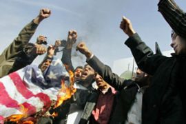 iranian students protesting