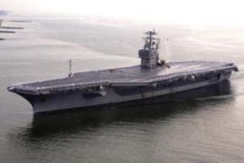 USS Dwight D. Eisenhower aircraft carrier