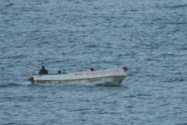 Suspected Pirate Vessel Somalia