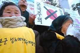 comfort women south korea