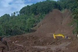 Indonesia land slide