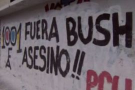 Writing on the wall in Uruguay