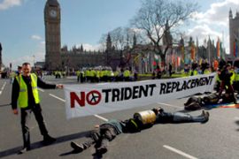 trident protest
