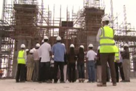 Construction of Christian church in Qatar