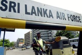 Sri Lanka air force base