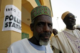 Nigeria polling station