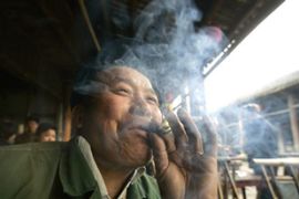 Asia smoking