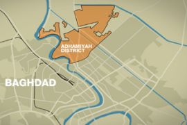 Baghdad map