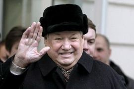 Former Russian President Boris Yeltsin