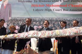 Suspended Chief Justice Iftikhar Muhammad Chaudhry