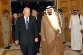 Cheney in Saudi