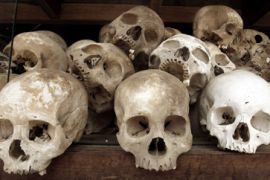 pol pot khmer rouge human skulls