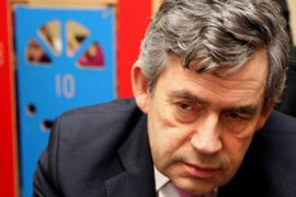 Gordon Brown UK Finance Minister