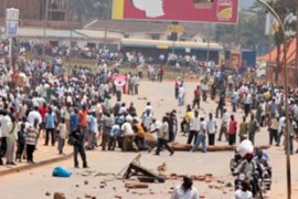 Protests in Uganda