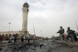 Truck bombing in Baghdad