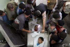 Palestinian CHildren killed by israel air strike