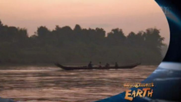 Assignment Earth - Damning the Mekong - title graphic