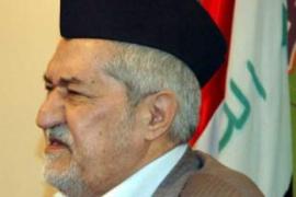 Sunni leader and Head of the Iraqi Accordance Front Adnan Al-Dulaimy