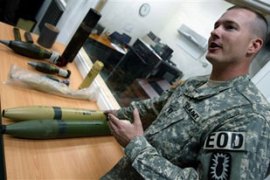 US claims weapons supplied by Iran