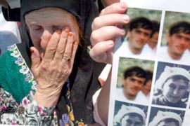 Bosnian Muslim Srebrenica survivor
